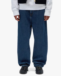 Carhartt WIP Aaron Pant Regular Tapered Mens Jeans - Blue Stone Washed