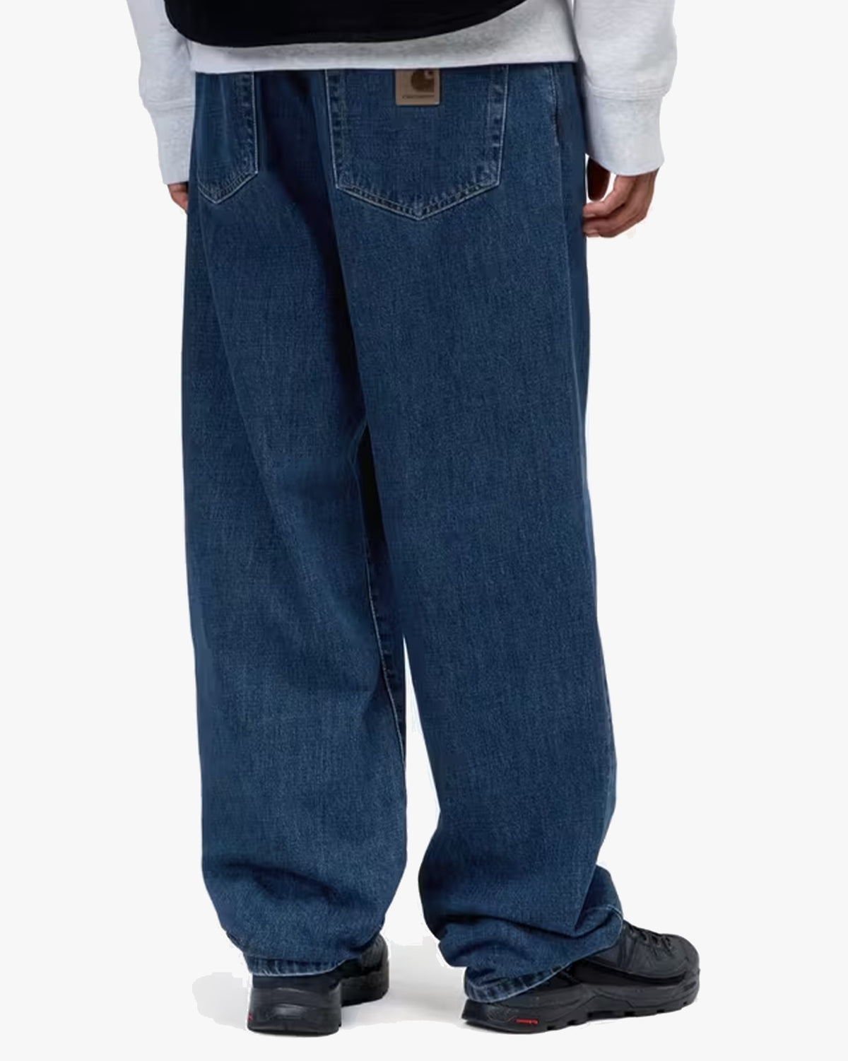 Carhartt WIP Aaron Pant Regular Tapered Mens Jeans - Blue Stone Washed