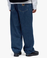 Carhartt WIP Aaron Pant Regular Tapered Mens Jeans - Blue Stone Washed