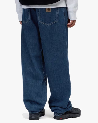 Carhartt WIP Aaron Pant Regular Tapered Mens Jeans - Blue Stone Washed