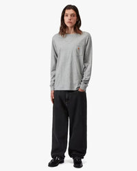 Carhartt WIP Aaron Pant Regular Tapered Mens Jeans - Black Stone Washed | Carhartt WIP Jeans | Jeanstore