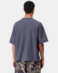 Carhartt WIP S/S Lambert Tee - Dark Navy Moon Wash