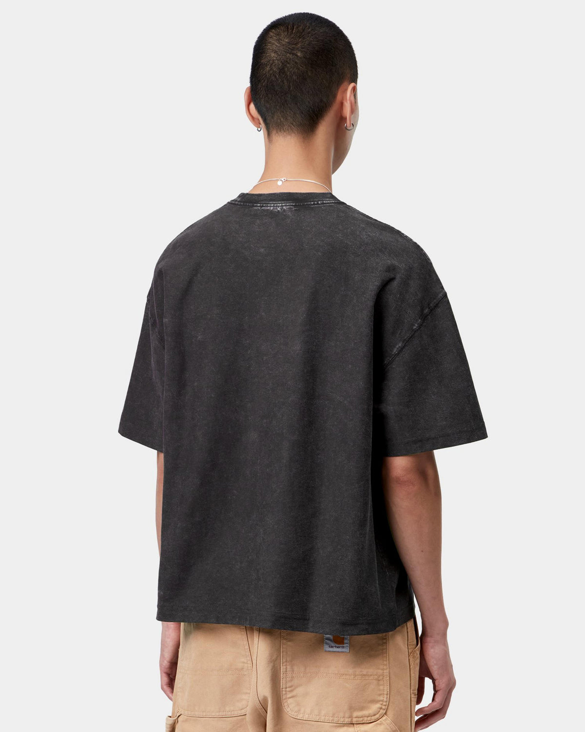 Carhartt WIP S/S Lambert Tee - Black Moon Wash