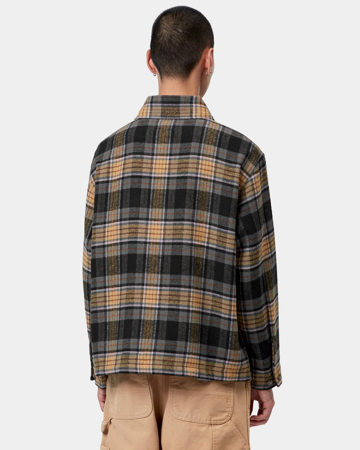 Carhartt WIP L/S Parsons Shirt - Parson Check / WIP Dusty Hamilton Brown