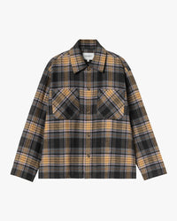 Carhartt WIP L/S Parsons Shirt - Parson Check / WIP Dusty Hamilton Brown