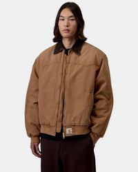 Carhartt WIP OG Santa Fe Jacket - WIP Hamilton Brown / Tobacco Stone Canvas