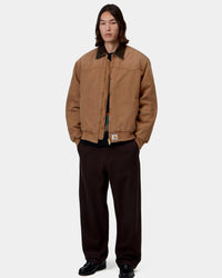 Carhartt WIP OG Santa Fe Jacket - WIP Hamilton Brown / Tobacco Stone Canvas