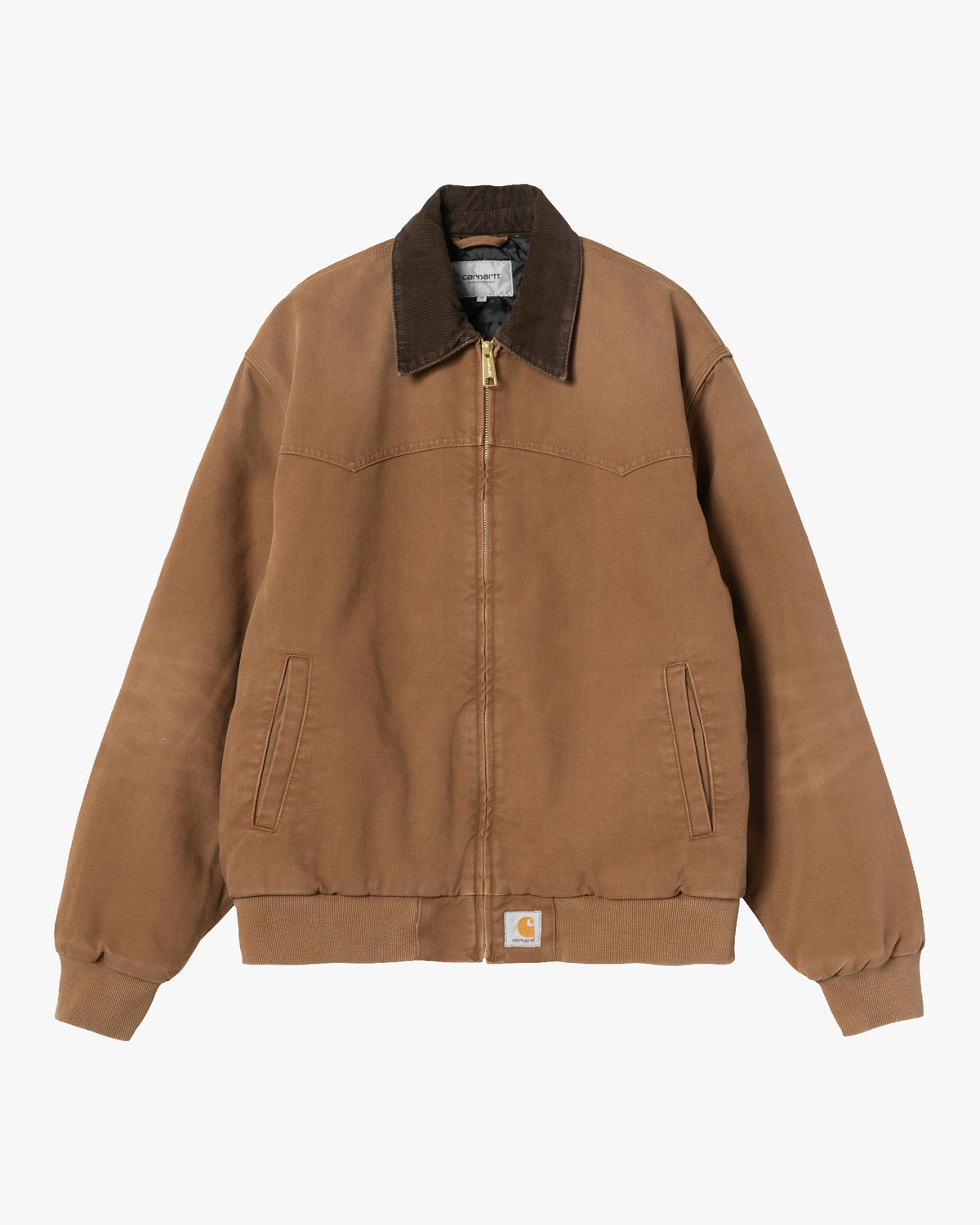 Carhartt WIP OG Santa Fe Jacket - WIP Hamilton Brown / Tobacco Stone Canvas