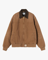 Carhartt WIP OG Santa Fe Jacket - WIP Hamilton Brown / Tobacco Stone Canvas