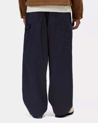 Carhartt WIP Brockman Pant Wide Fit Trousers - Dark Navy Rinsed