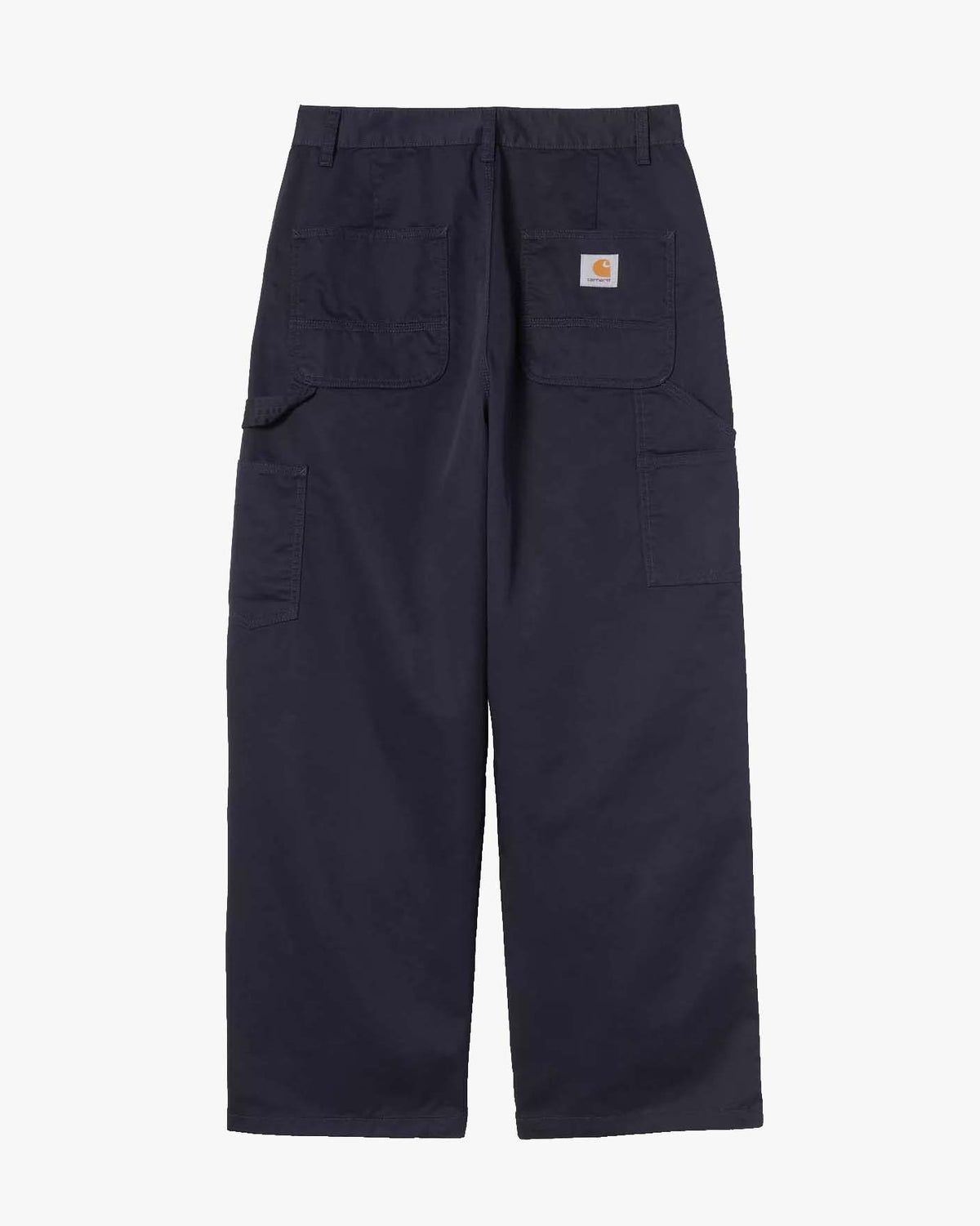 Carhartt WIP Brockman Pant Wide Fit Trousers - Dark Navy Rinsed