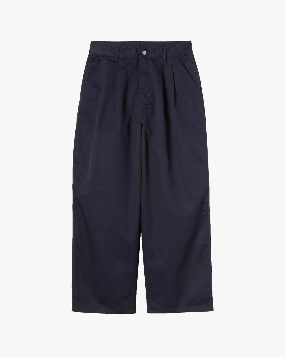 Carhartt WIP Brockman Pant Wide Fit Trousers - Dark Navy Rinsed