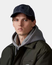 Carhartt WIP Lambert Cap - Dark Navy Moon Wash