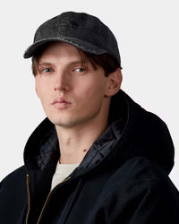 Carhartt WIP Lambert Cap - Black Moon Wash