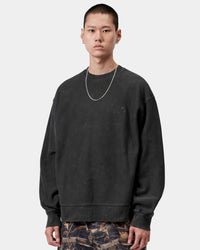 Carhartt WIP Lambert Sweat - Black Moon Wash