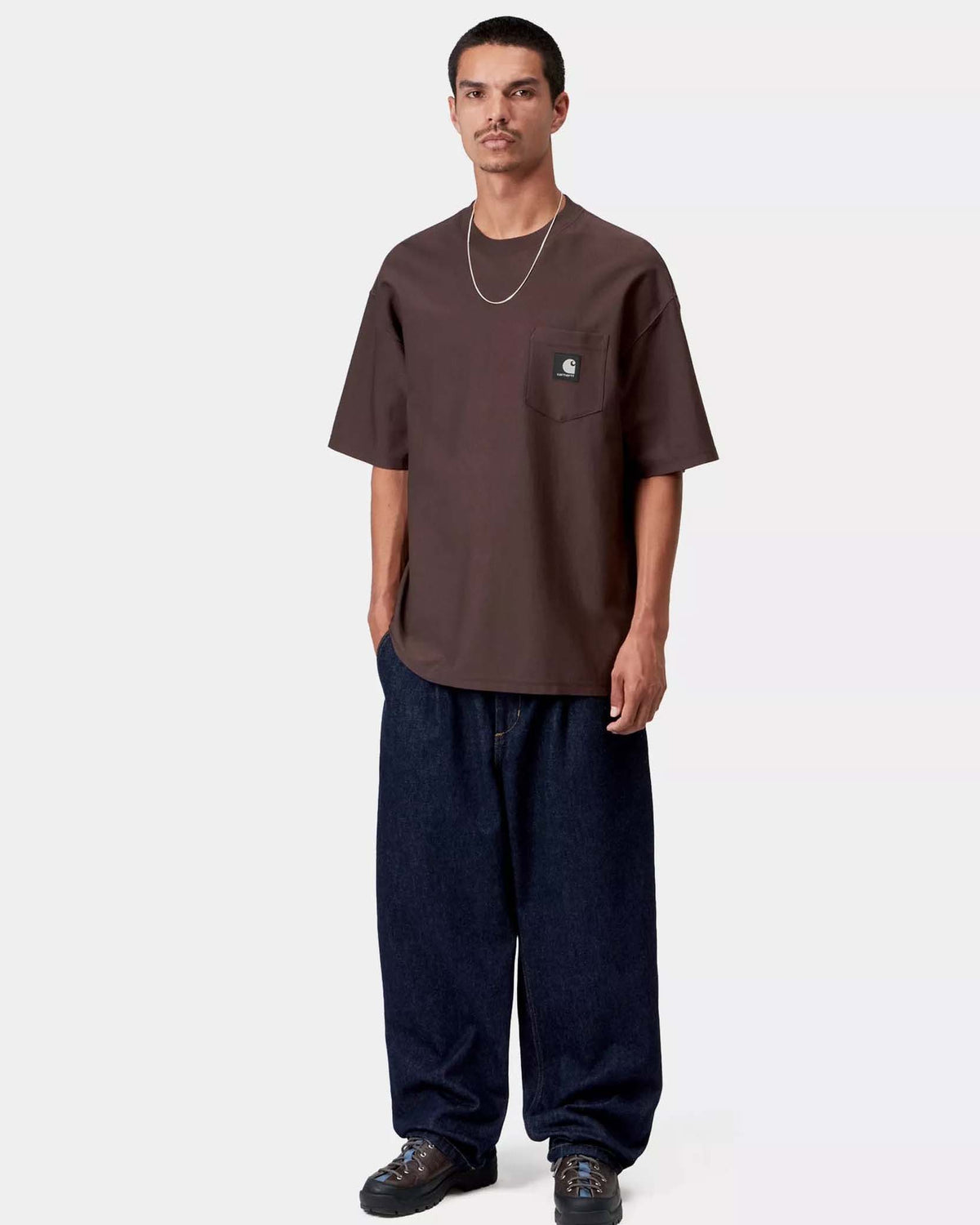Carhartt WIP S/S OG Loose Pocket Tee - Palisander
