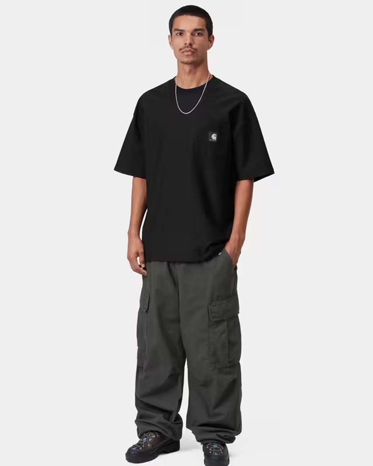 Carhartt WIP S/S OG Loose Pocket Tee - Black