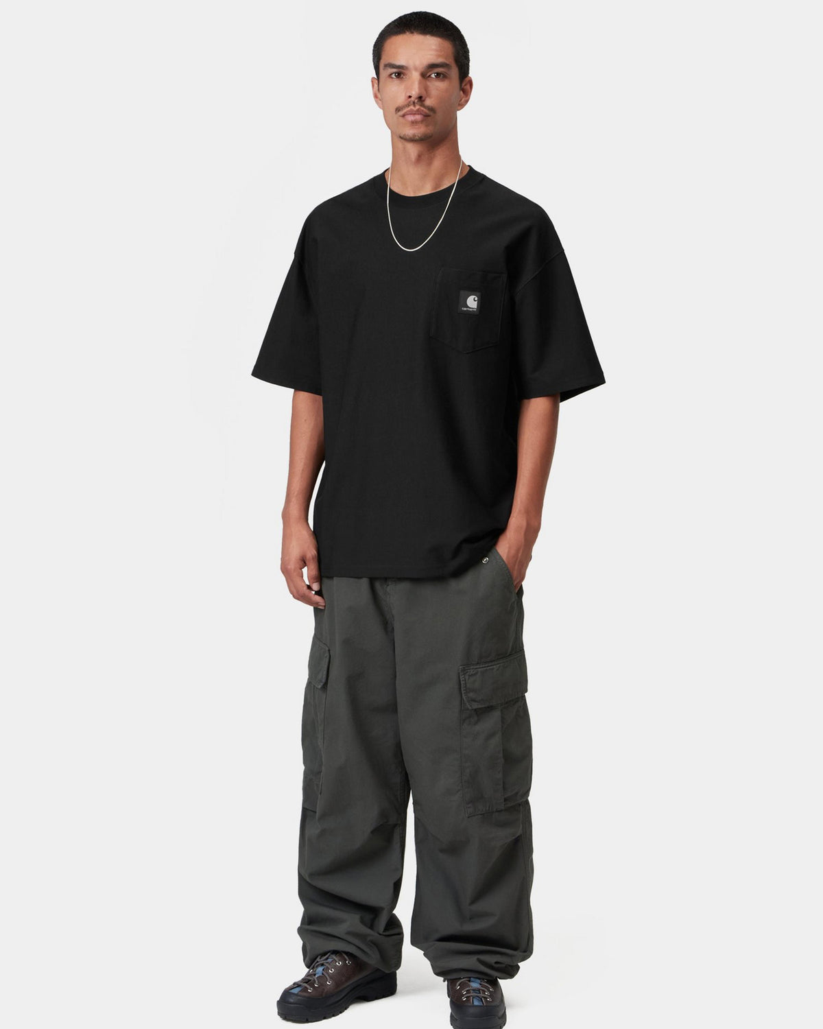 Carhartt WIP S/S OG Loose Pocket Tee - Black