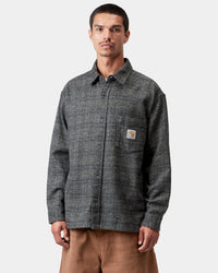 Carhartt WIP L/S Bagley Shirt - Bagley Check / Black