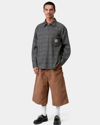 Carhartt WIP L/S Bagley Shirt - Bagley Check / Black