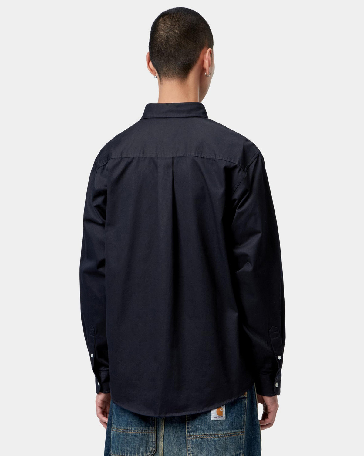 Carhartt WIP L/S OG Madison Shirt - Dark Navy