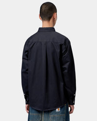 Carhartt WIP L/S OG Madison Shirt - Dark Navy
