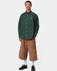 Carhartt WIP L/S OG Madison Shirt - Dark Scarab