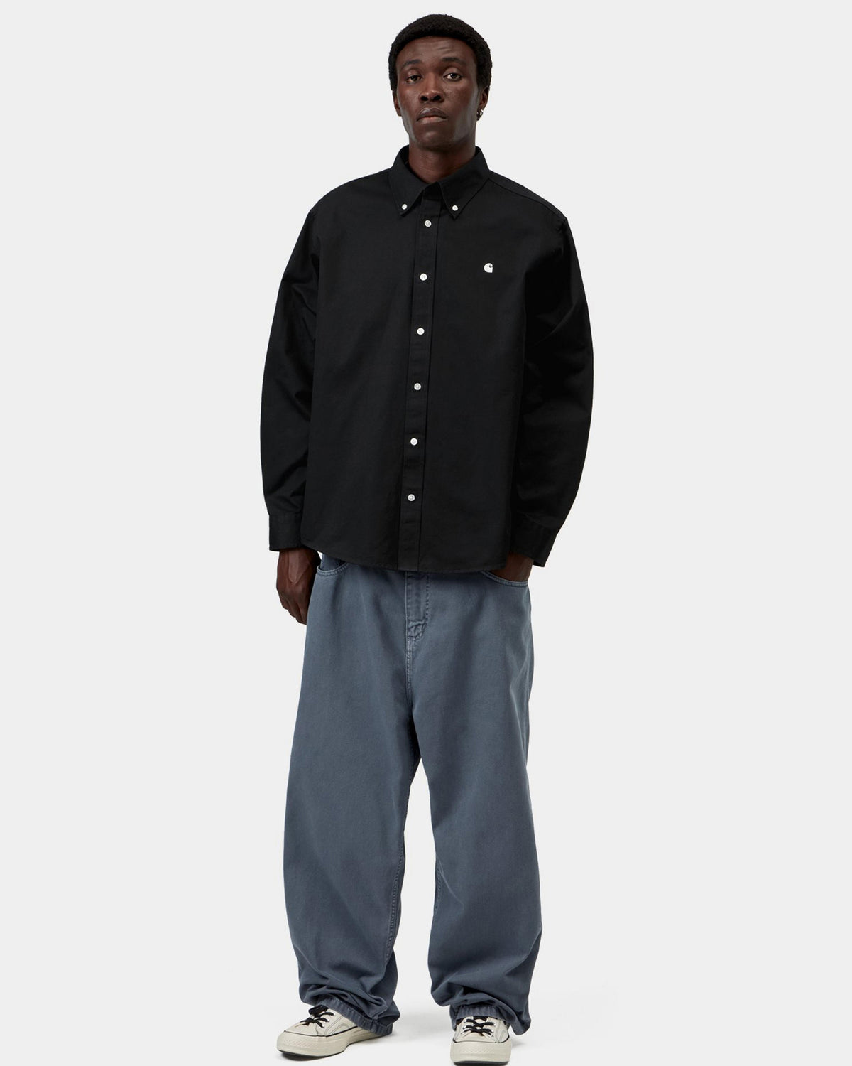 Carhartt WIP L/S OG Madison Shirt - Black