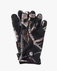 Carhartt WIP Blevin Gloves - Camo Feather Tree / Black