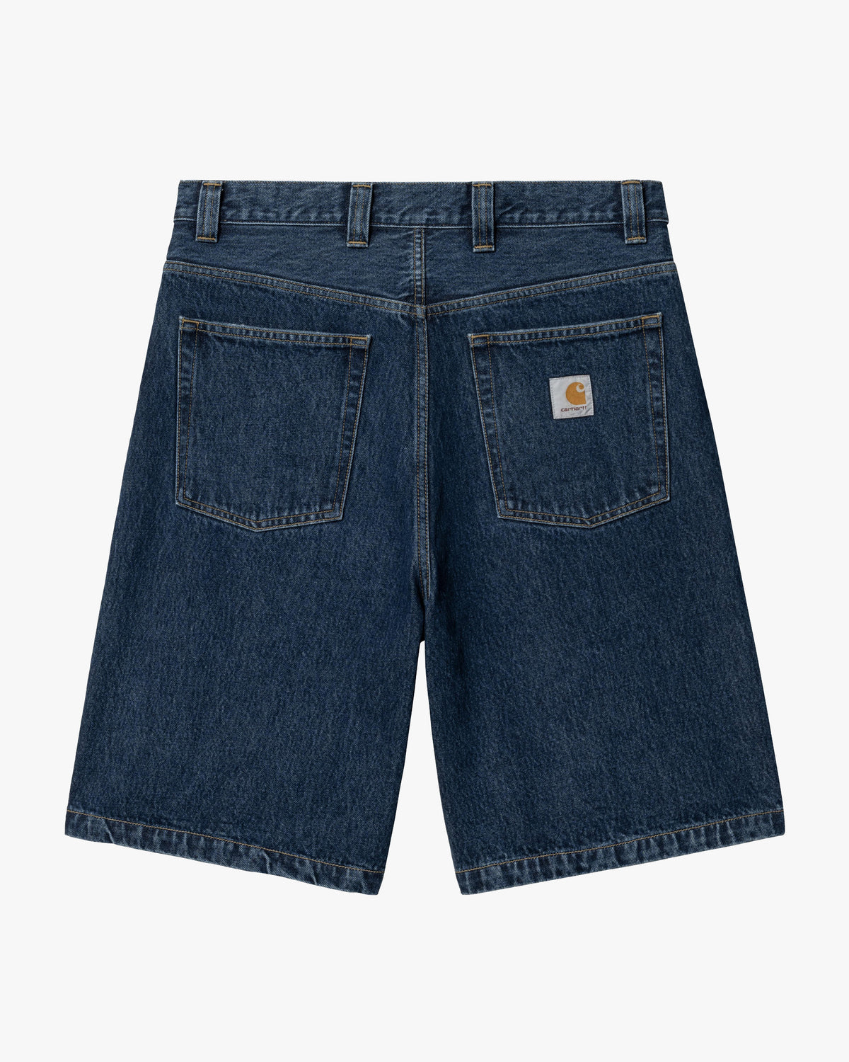 Carhartt WIP Brandon Denim Shorts - Blue Stone Washed | Carhartt WIP Shorts | JEANSTORE