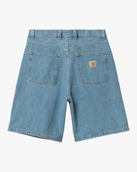 Carhartt WIP Brandon Denim Shorts - Blue Stone Bleached | Carhartt WIP Shorts | JEANSTORE