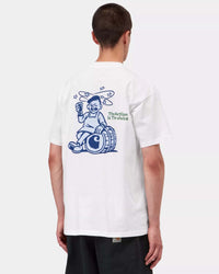 Carhartt WIP S/S Grape Picker Tee - White