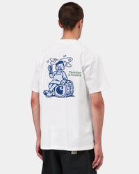Carhartt WIP S/S Grape Picker Tee - White