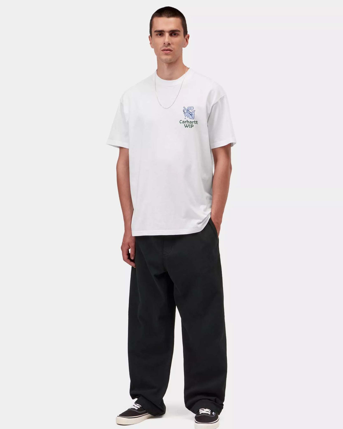 Carhartt WIP S/S Grape Picker Tee - White