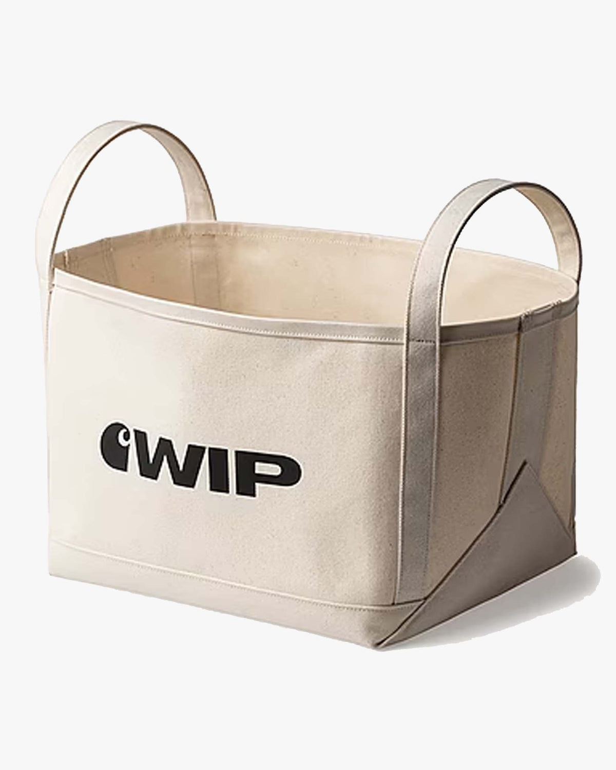 Carhartt WIP Canvas Magazine Basket - Natural