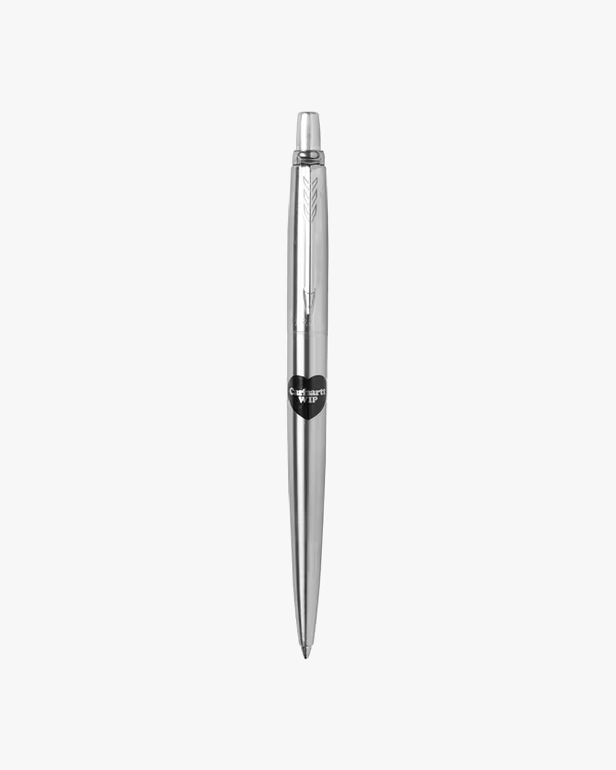 Carhartt WIP Parker Jotter Heart Ballpen - Silver | Carhartt WIP Miscellaneous | Jeanstore