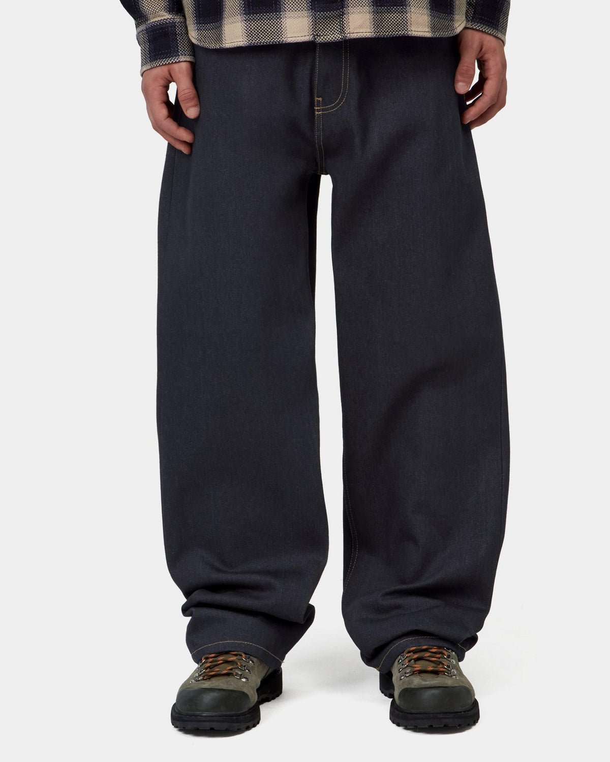 Carhartt WIP Payson Pant Wide Straight Mens Jeans - Blue Rigid