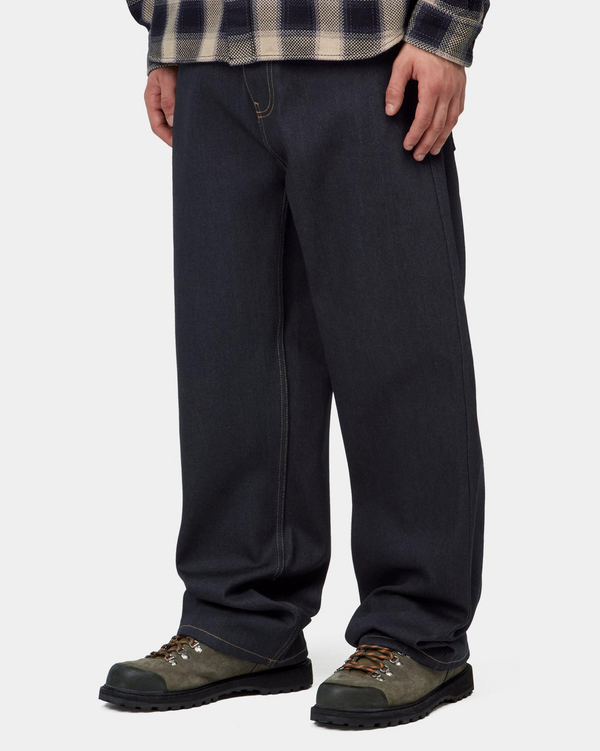 Carhartt WIP Payson Pant Wide Straight Mens Jeans - Blue Rigid
