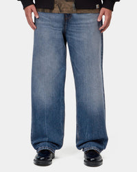 Carhartt WIP Payson Pant Wide Straight Mens Jeans - Blue Marble Used Wash