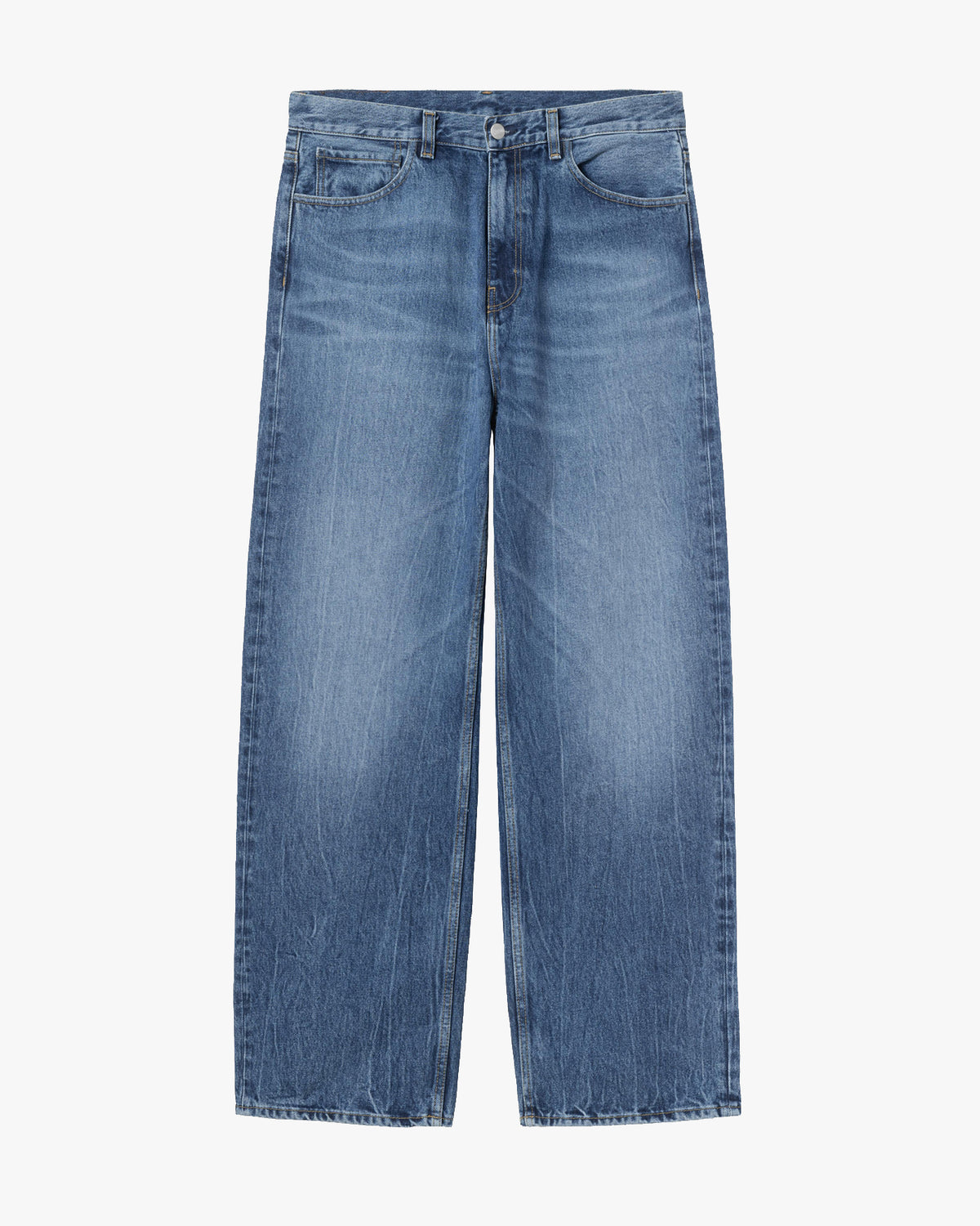 Carhartt WIP Payson Pant Wide Straight Mens Jeans - Blue Marble Used Wash