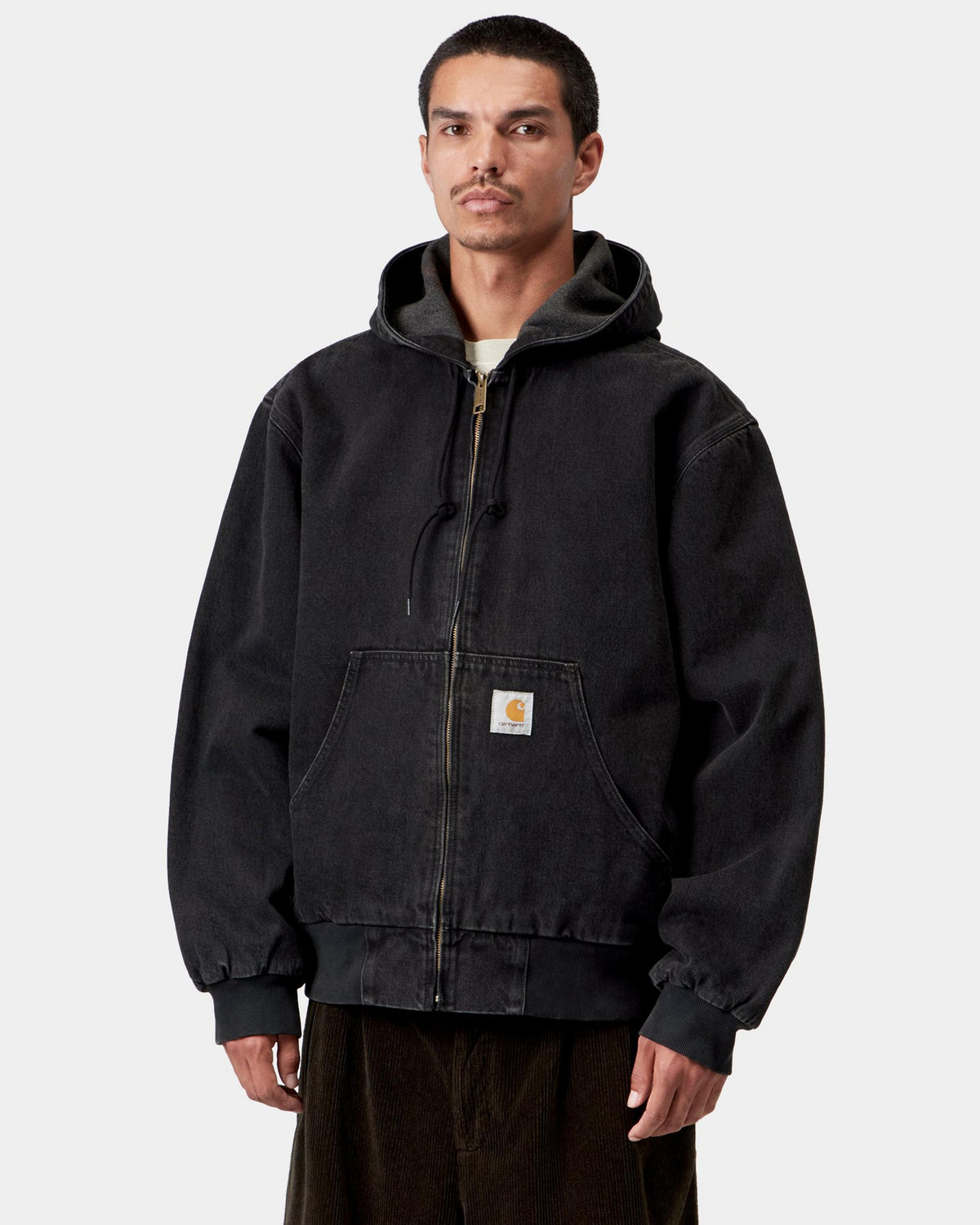 Carhartt WIP OG Active Jacket - Black Stone Washed