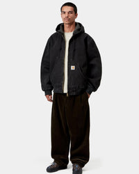 Carhartt WIP OG Active Jacket - Black Stone Washed
