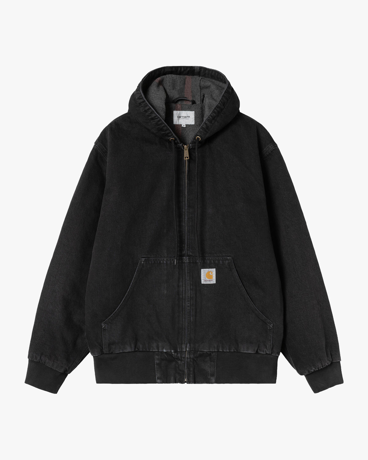 Carhartt WIP OG Active Jacket - Black Stone Washed