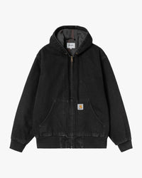 Carhartt WIP OG Active Jacket - Black Stone Washed