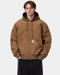 Carhartt WIP OG Active Jacket - WIP Hamilton Brown Stone Canvas