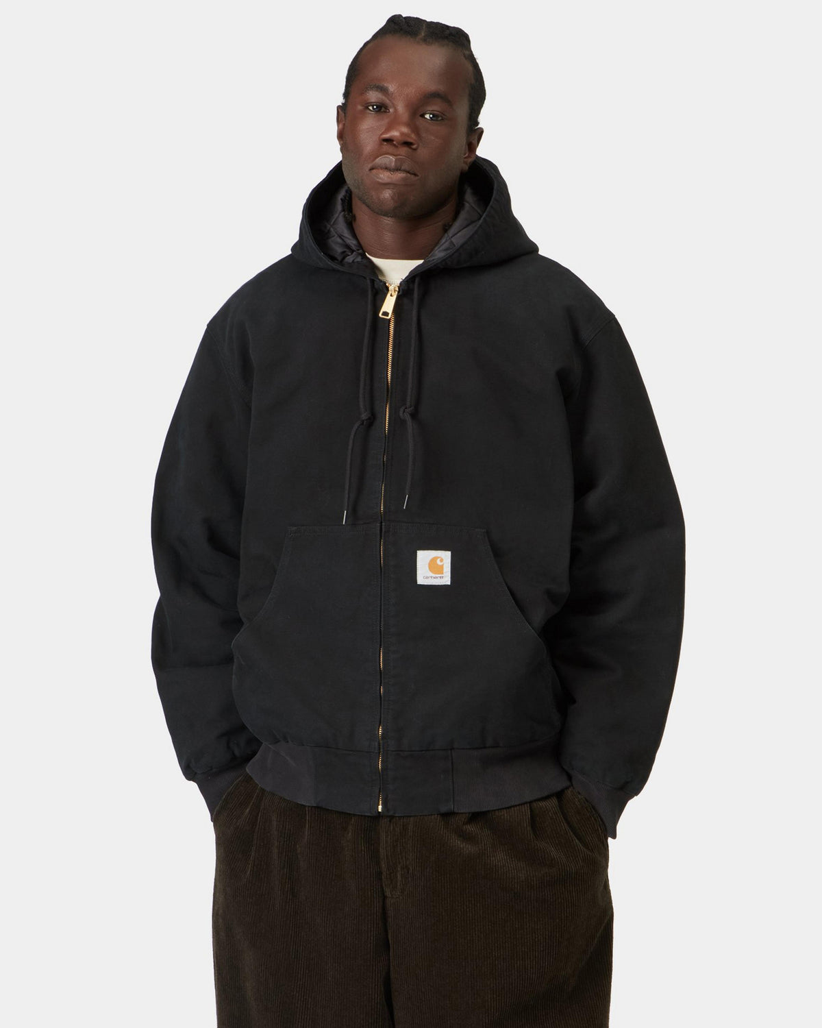 Carhartt WIP OG Active Jacket - Black Stone Canvas