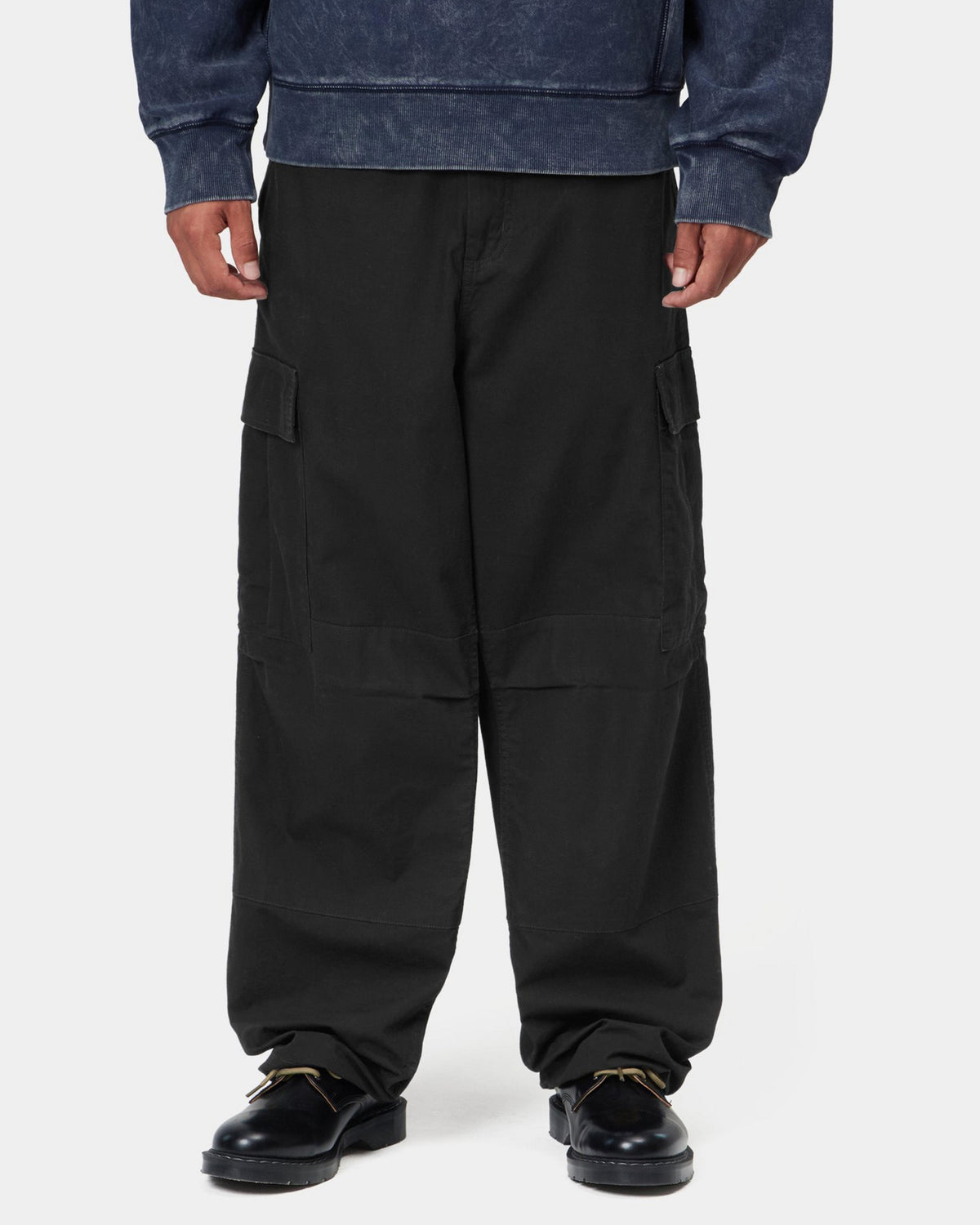 Carhartt WIP OG Cargo Pant - Black Stone Washed