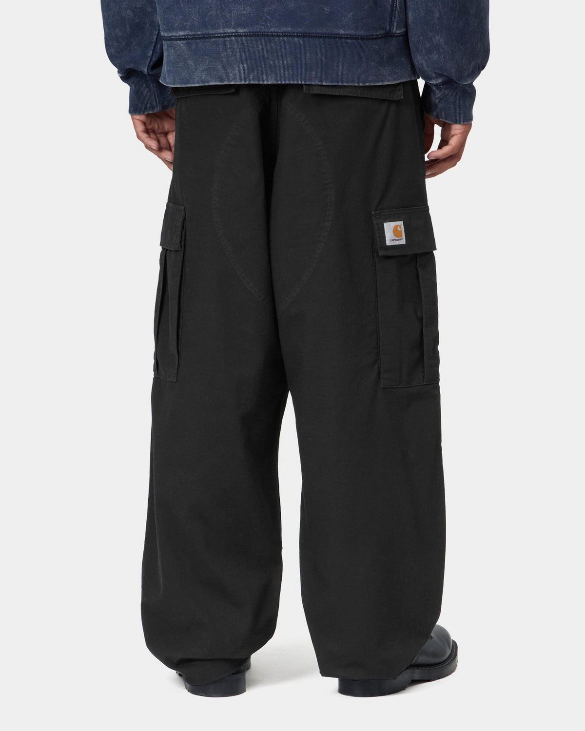 Carhartt WIP OG Cargo Pant - Black Stone Washed