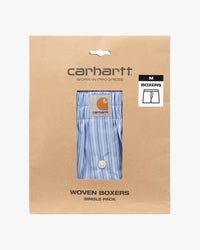 Carhartt WIP Cotton Boxer - Keene Stripe / Curacao