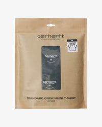 Carhartt WIP 2-Pack Crew Neck Tees - Black